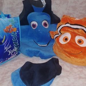 Disney Nemo and Dory Costume Set